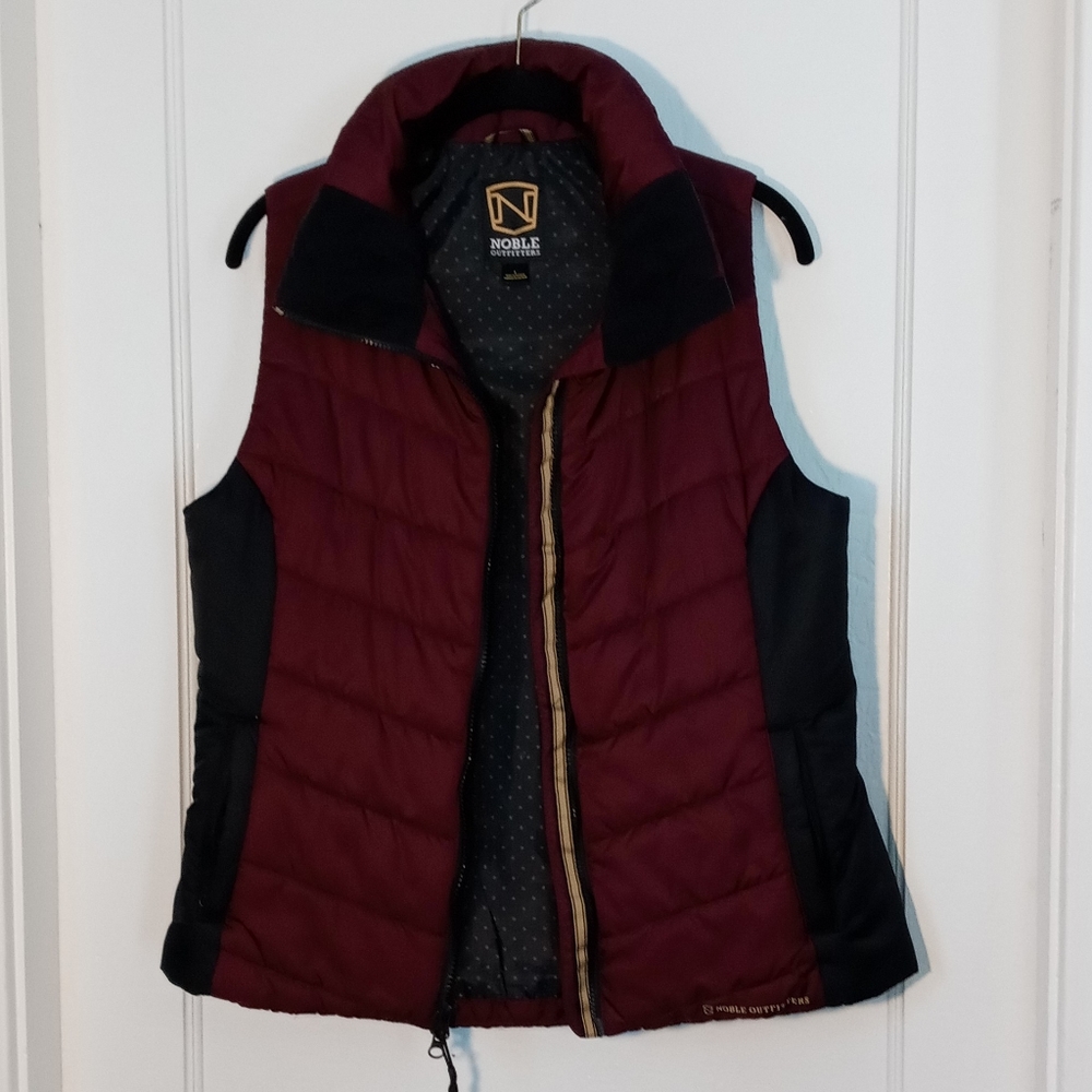 Noble Outfitters Women's Vest, Zipper Front, Multiple Pockets, Sz Large